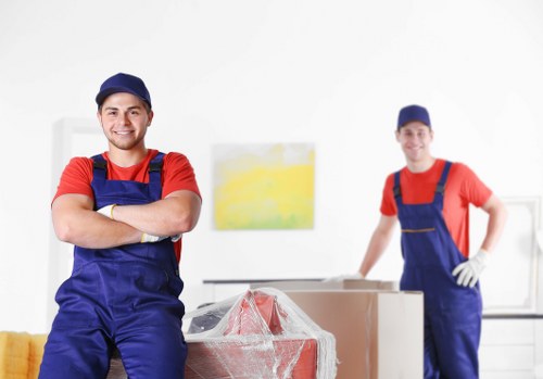 Office removal team planning a business move in Aldgate
