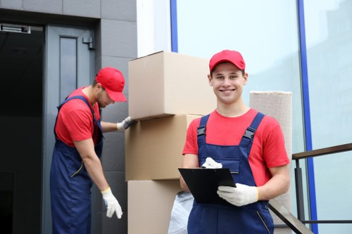 Local house removalists preparing for a move in Aldgate