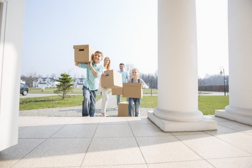Careful furniture handling for a residential move in Aldgate
