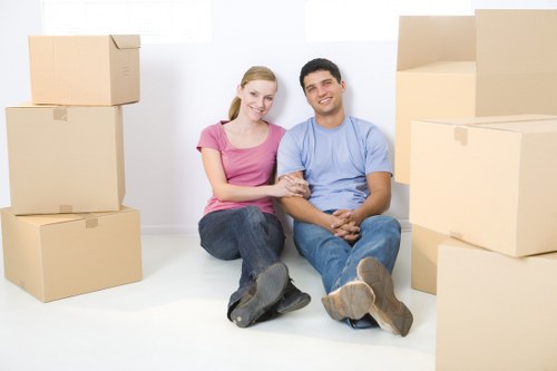 Furniture pick-up service working around Aldgate flats and narrow access points