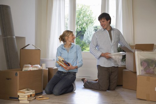 Commercial furniture relocation for offices near Aldgate
